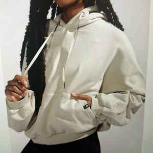 POPFLEX Cloud Sweatshirt S/M in Seashell (cream/taupe)